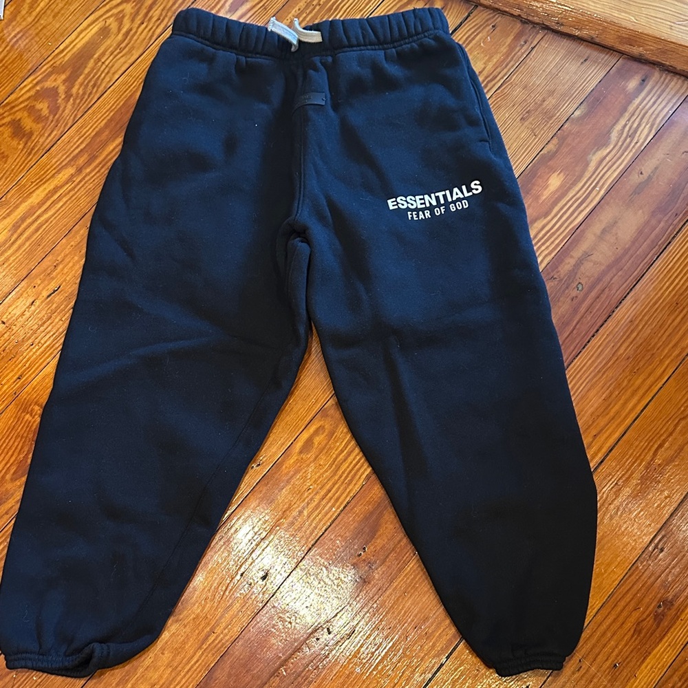 Essentials: Fear of Good Kids Black Sweatpants